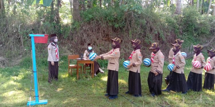 Selenggarakan Pesta Siaga, Kwarran Pagedongan Libatkan Satgas Covid