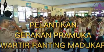 Pelantikan Pengurus Kwarran Gerakan Pramuka Madukara