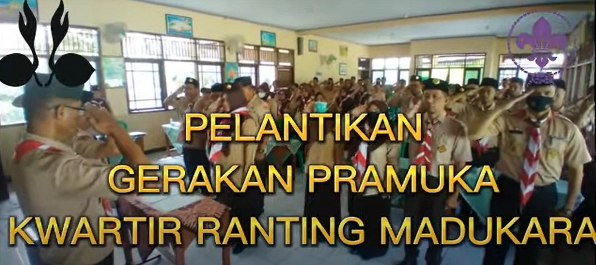 Pelantikan Pengurus Kwarran Gerakan Pramuka Madukara Pramuka Banjarnegara