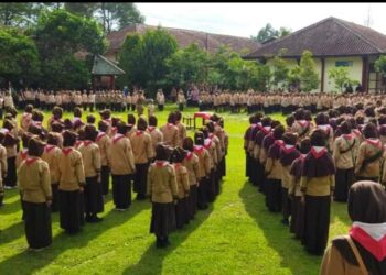 Kwartir Ranting Sigaluh Sukses Selenggarakan Pesta Siaga