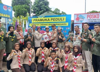 Kwarda Jawa Tengah Kunjungi Pos Karya Bakti Lebaran Banjarnegara