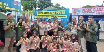 Kwarda Jawa Tengah Kunjungi Pos Karya Bakti Lebaran Banjarnegara