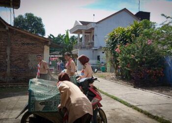 Pramuka Peduli (PRAMULI) Kwartir Ranting Purwareja Klampok Adakan kegiatan Pramuli Bersih Tempat Ibadah dan TPQ