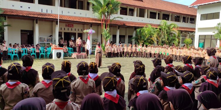 40 Pangkalan Ikuti Pesta Siaga Kwartir Ranting Bawang