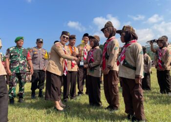 Pesta Siaga Kwartir Cabang Banjarnegara Diikuti 20 Barung Putra dan 20 Barung Putri