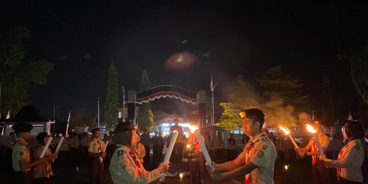 Ulang Janji Pramuka, Sekda Banjarnegara : Kuatkan Komitmen Untuk Memajukan Gerakan Pramuka