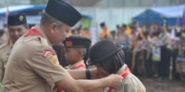 Jambore Cabang SD/MI VIII Resmi Digelar Bersama Ratusan Pramuka se-Banjarnegara