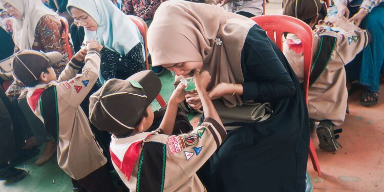 Kwarran Sigaluh Bangkitkan Semangat Garuda : 216 Pramuka Garuda Lahir Mengukir Sejarah di Hari Jadi Banjarnegara