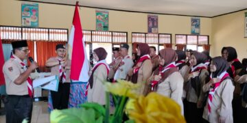 Pengukuhan dan Pelantikan Mabigus dan Pengurus Gugus SMP Negeri 3 Banjarnegara.