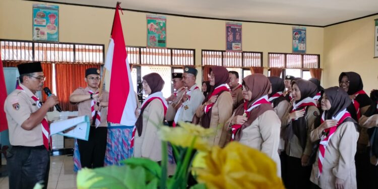 Pengukuhan dan Pelantikan Mabigus dan Pengurus Gugus SMP Negeri 3 Banjarnegara.
