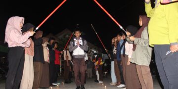 Peserta Lomba Pramuka Garuda Berprestasi saat pelepasan di Sanggar Bakti Pramuka Kwarcab Banjarnegara