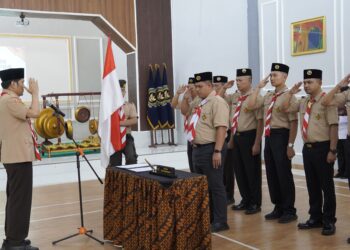 Mabigus Gudep 06-405 dan 06-406 Rutan Kelas IIB Banjarnegara berhasil dilantik.