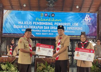 Pelantikan Pengurus Baru Mabicab dan Kwarcab Pramuka Banjarnegara masa bakti 2025 – 2030