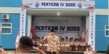 Ketua Kwarcab Banjarnegara membuka Pertijab 4 (Dokumen Pusdatin 2025)