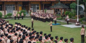 Peringati Hari Pramuka SMA Negeri 1 Purwanegara Adakan Perkemahan
