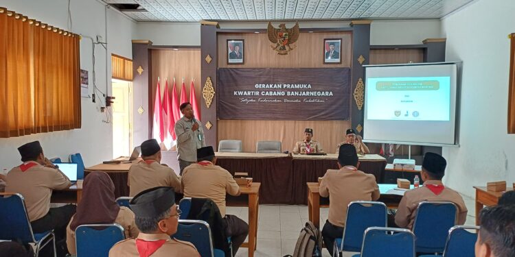 Kwarcab Banjarnegara Genjot Digitalisasi Pramuka Lewat Sosialisasi KTA Nasional