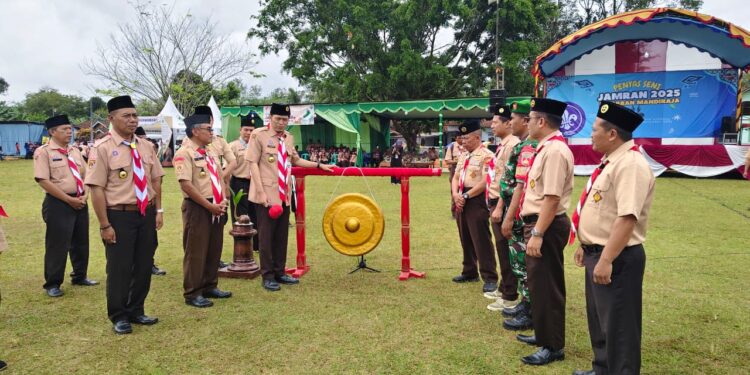 Jamran Mandiraja 2025: Dari Bumi Simbang, Api Kebersamaan Pramuka Menyala
