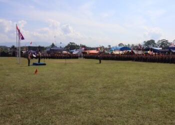 Ribuan Pramuka Meriahkan Jambore Ranting Bawang 2025 Di Desa Joho