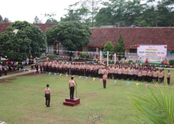 Camat Ajak Pramuka Wanadadi Berkolaborasi, Upacara Peringatan Hari Pramuka Ke-64