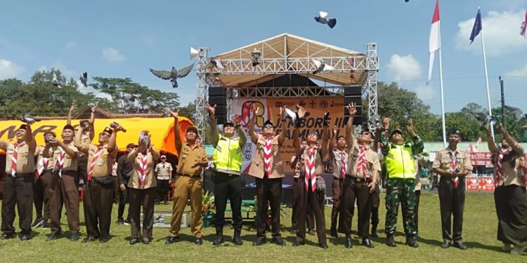 Jamran III dan Raimuna I Purwareja Klampok Resmi Dibuka, Wabup Tekankan Kreativitas Pramuka