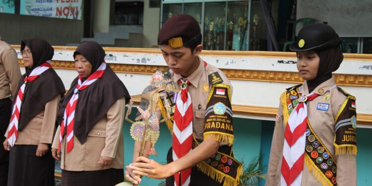 Membangun Kepemimpinan Dewan Ambalan Yang Berintegritas : “Ambalan Parikesit-Chandrasakti, SMKN 1 Bawang Sukses Gelar DIANPINSA 2025”