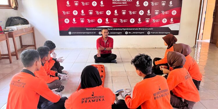 Ubaloka Banjarnegara Tingkatkan Kompetensi Anggota Lewat Pelatihan Lanjutan Pertolongan Pertama