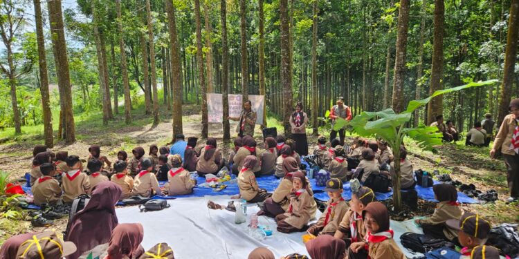 Persari Kwaran Pagedongan 2025: Latih Mental, Kemandirian, dan Pererat Persaudaraan Pramuka Siaga