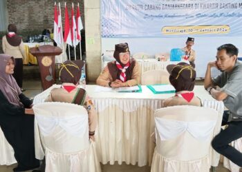 Haru di Mandiraja, 159 Pramuka Dinyatakan Lulus dan Dilantik sebagai Pramuka Garuda