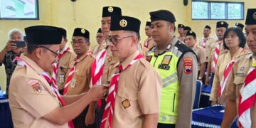 Meneguhkan Arah Pembinaan Generasi: Kwartir Ranting Purwareja Klampok Resmi Dikukuhkan