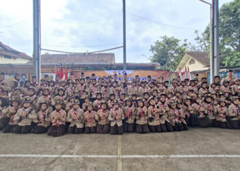 Pelantikan Pramuka Garuda Siaga Gugus Soedirman, Menyemai Keteladanan Sejak Dini.