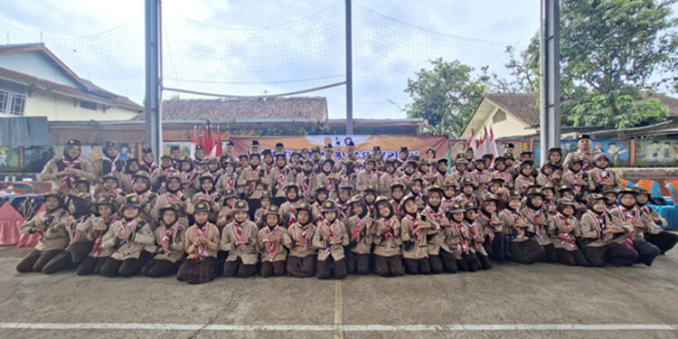 Pelantikan Pramuka Garuda Siaga Gugus Soedirman, Menyemai Keteladanan Sejak Dini.