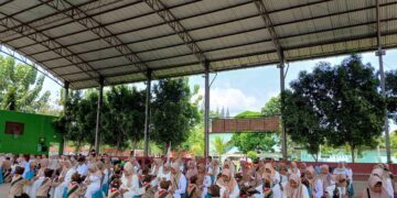 Ketika Semangat dan Doa Bertemu di GOR Espero, 123 Pramuka Siaga Resmi Menyandang Gelar Garuda.