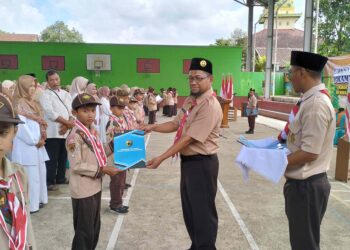 123 Pramuka Siaga Resmi Menyandang Gelar Garuda.