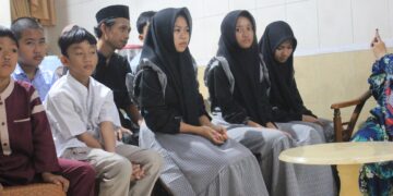 Tawa Ceria Panti Asuhan Al-Fatah dalam Buka Bersama dan Santunan DKR Banjarnegara