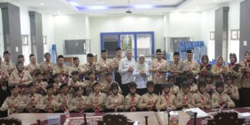 Siap Mengikuti Seluruh Rangkaian Kegiatan, Kontingen Jambore Madrasah Tsanawiyah II Daerah Jawa Tengah Asal Banjarnegara Resmi Dilepas