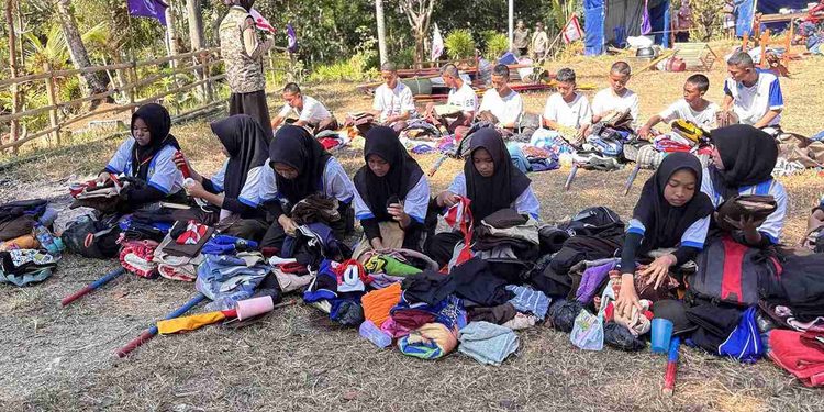 Ketika 160 Penggalang Menempa Diri di Lebakwangi