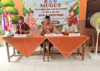 Sekolah, Orang Tua, dan Pramuka Sepakat Perkuat Pendidikan Karakter di SDN 4 Kecitran.