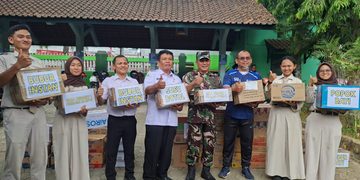 Ketika Jarak Tak Lagi Bernama Jauh, Pramuka Purwareja Klampok Mengirimkan Harapan ke NTT.