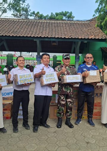 Ketika Jarak Tak Lagi Bernama Jauh, Pramuka Purwareja Klampok Mengirimkan Harapan ke NTT.