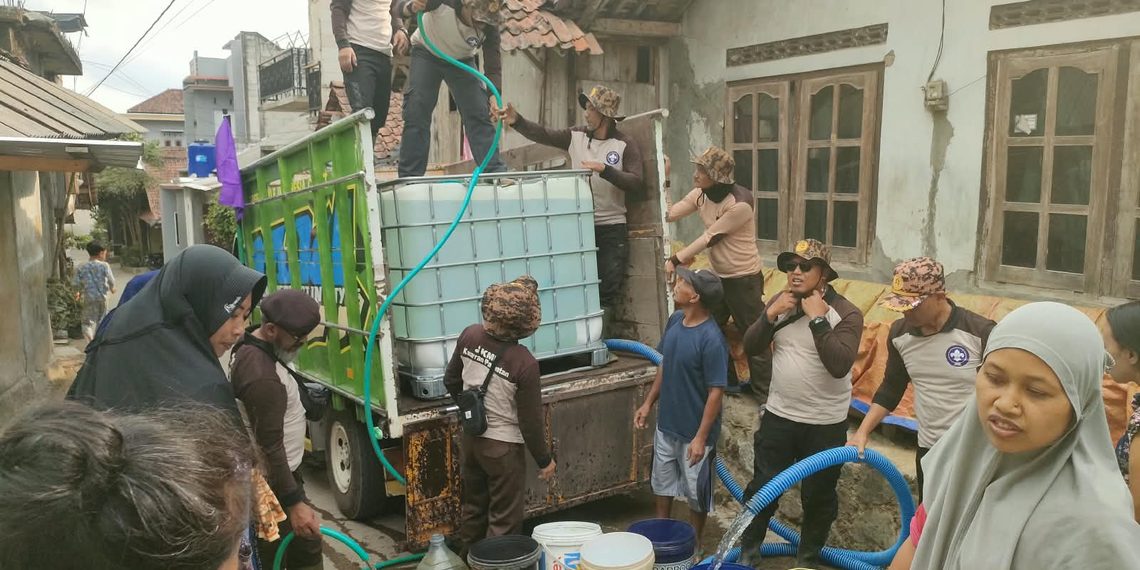 Saat Air Menjadi Harapan, Pramuka Pagentan Bergerak