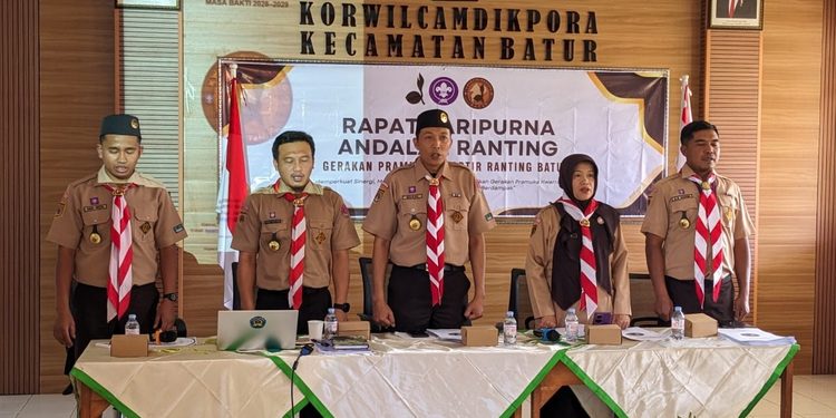 Batur Menyemai Masa Depan Pramuka.